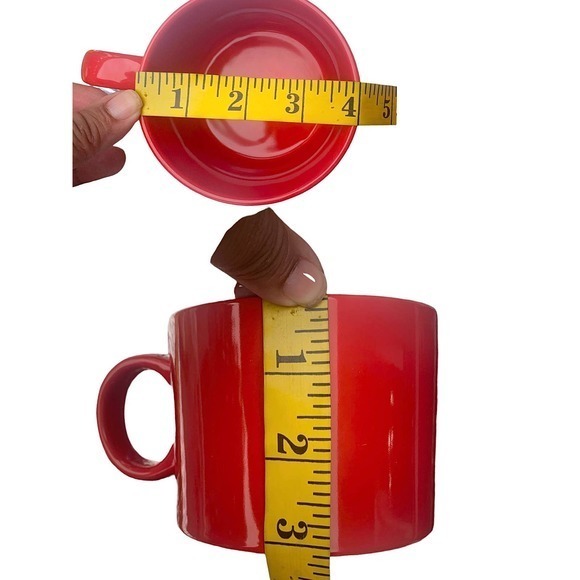 3‎ MUG Cup STARBUCKS RED Ceramic Coffee Tea - Picture 12 of 12